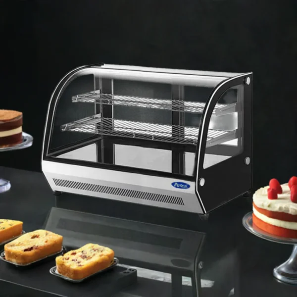 Atosa Cake-Display-Fridge Curved