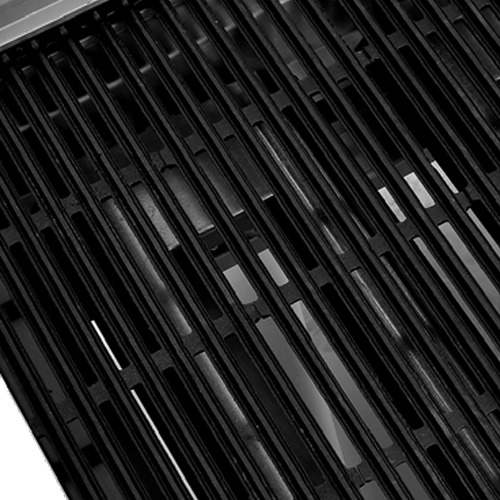 Commercial Cast Iron Grill close up