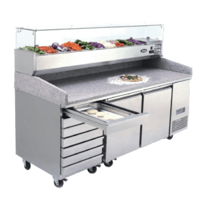 Pizza prep dough drawers EPF3480