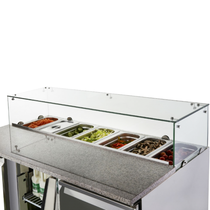 Atosa Salad prep fridge top