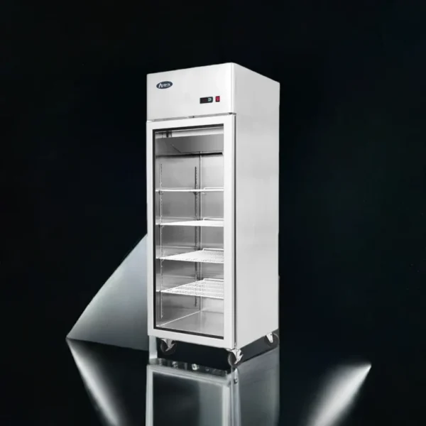 Atosa-MCF8604 glass commercial fridge