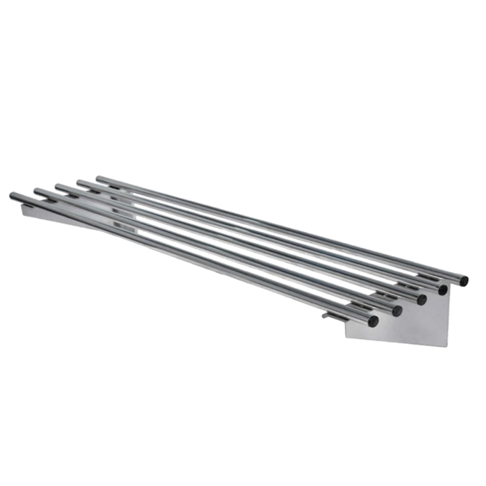 Commercial Kitchen Pipe Wall Shelf, Steel Pipe Kitchen Shelves