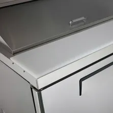 Prep fridge chopping board