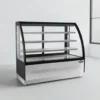 Curved glass Cake Display Fridge 1500mm DF157D