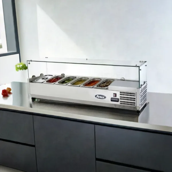 SaladBar Fridge Benchtop-Atosa