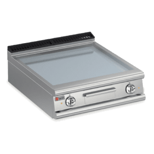 Smooth Mild Steel Gas Griddle Commercial