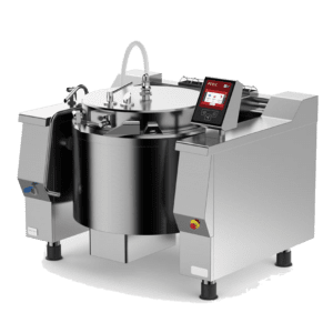tilting jacketed kettle without mixer