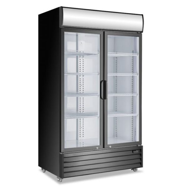 Drinks Display Fridge Black Shop Refrigerator p1000wb Atosa