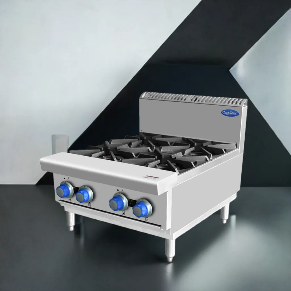 Cook Rite Commercial-4-Burner Stove