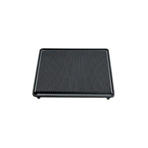 BARON Ribbed cast iron plate for single burner