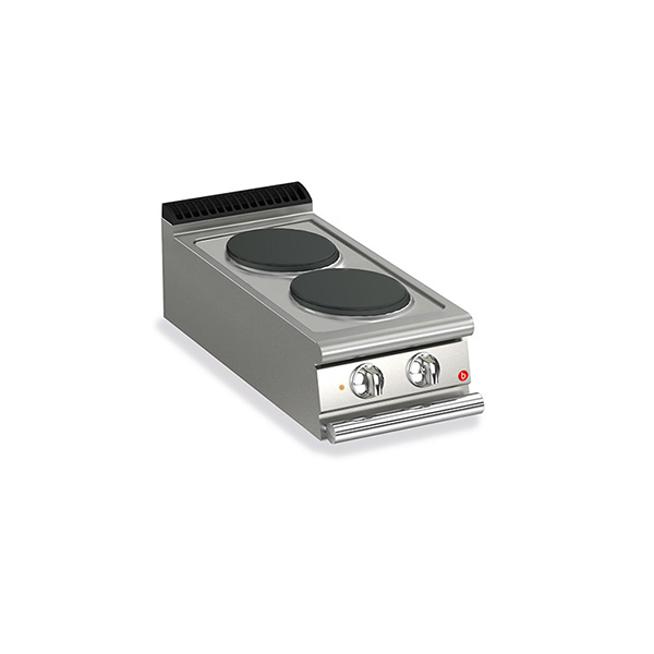 2 burner electric commercial stove