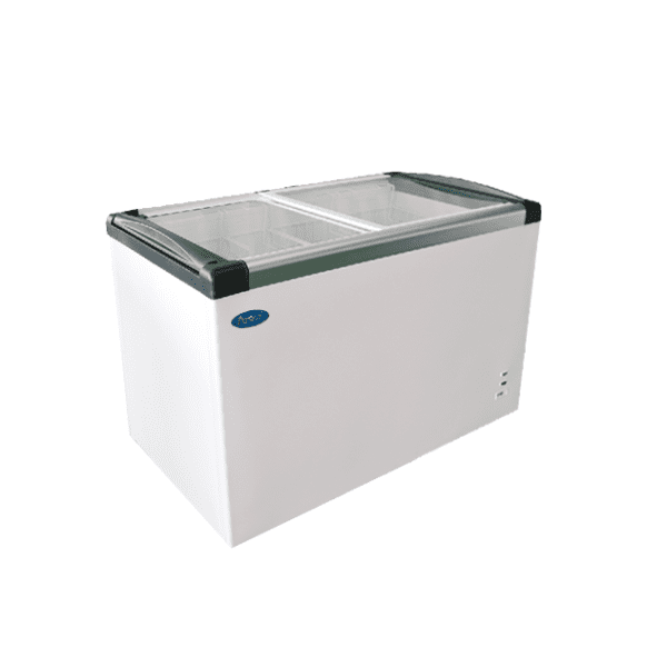 Small Commercial Chest Freezer Glass