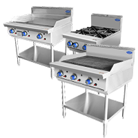 Commercial CookTop Grill Griddle Stove AT80G4B-F AT80G