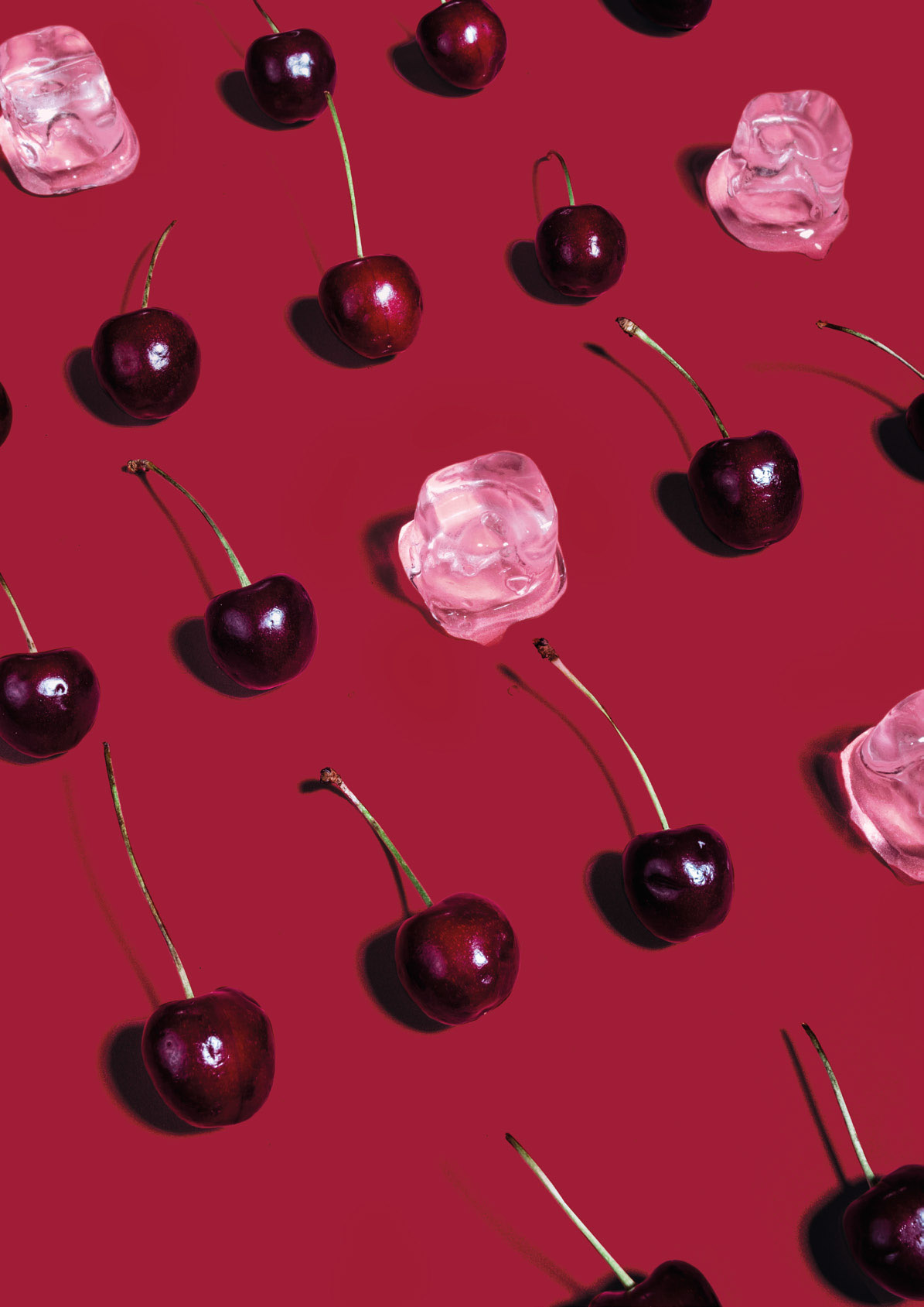 Cherry Ice cube maker Background