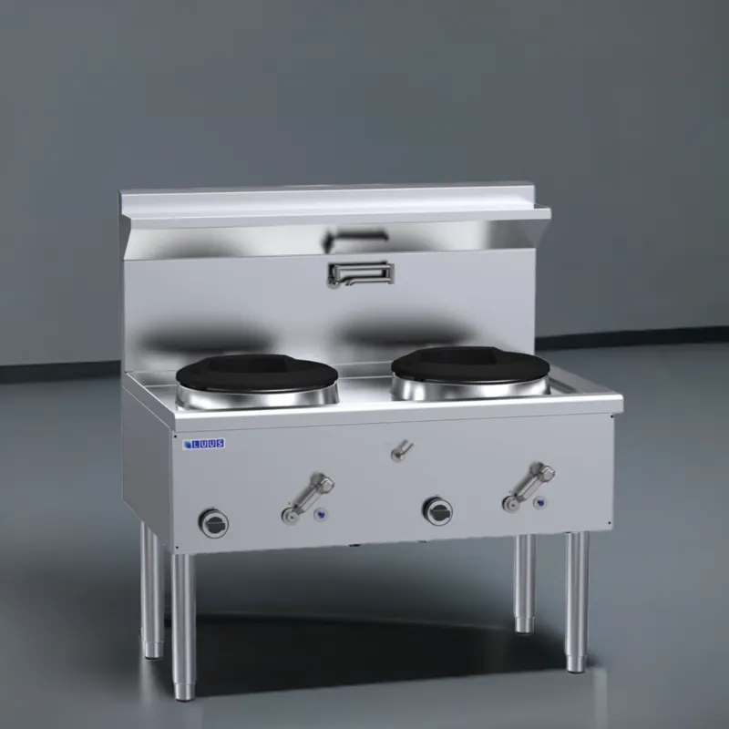 Wok-Burner-Waterless 2-Hole WZ-2C