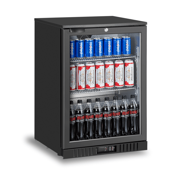 single commercial bar fridge