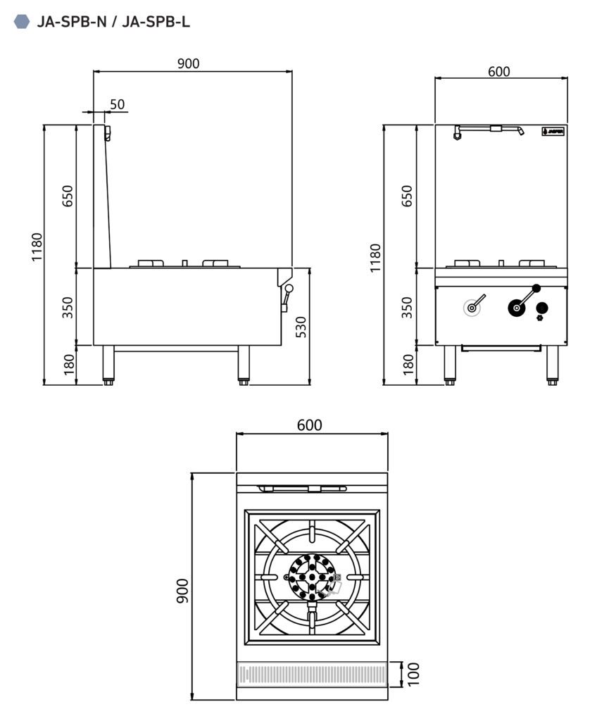 Stockpot commercial boiler