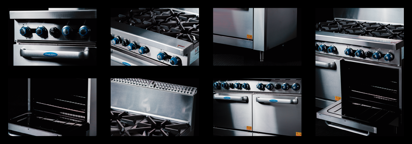 Commercial oven closeup pictures