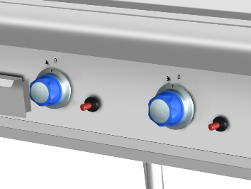 Commercial Griddle Piezo electric buttons