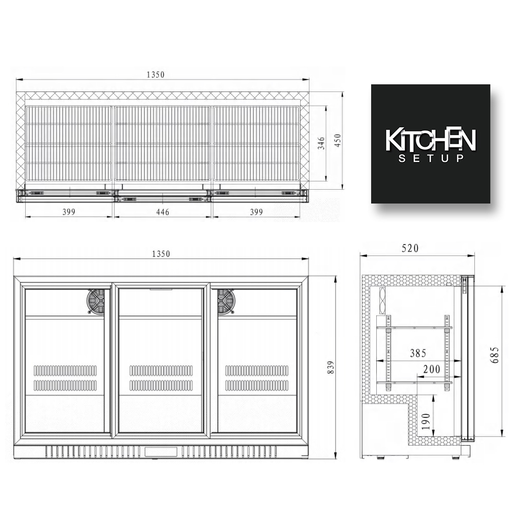 Commercial-bar-fridge-dimensions