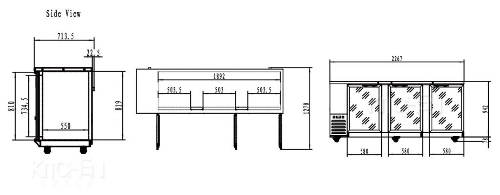 MBB bar fridge size Melbourne Sydney