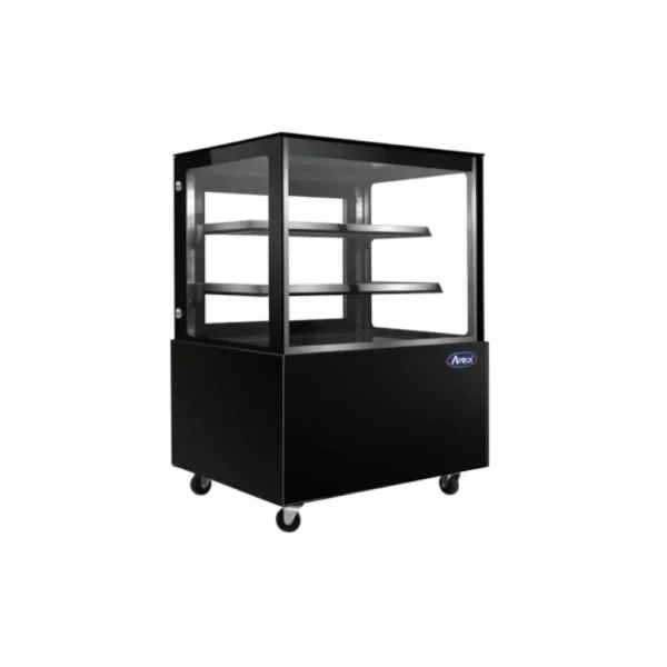 WDG096F 900mm cake fridge LHS