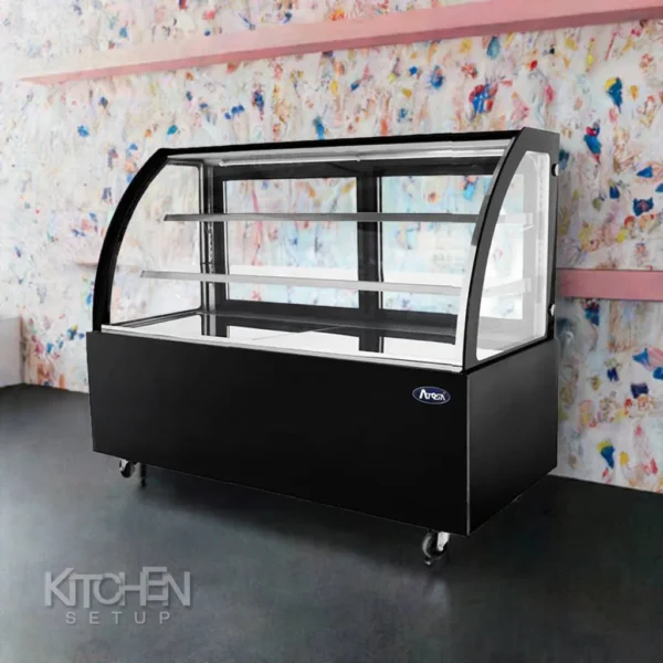 Cake-Display-Fridge-Black-Atosa